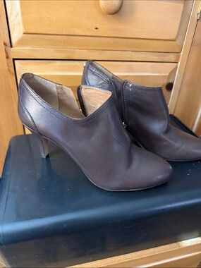 Vince Camuto Women’s Brown Ankle Booties - Sleek Heeled Boot